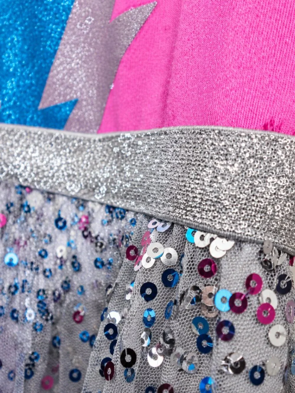 Nickelodeon JoJo’s Closet Pink Glitter Sequin Dress Girls Size 7/8